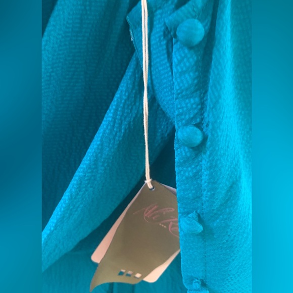 SZ 4 Ali Ro Sleeveless Dress Color/Everglade 100% Silk Dry Clean - Picture 4 of 6